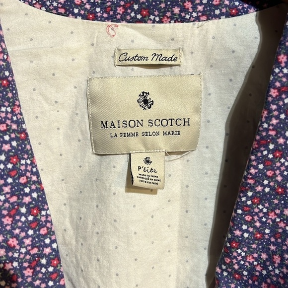 🏁 Maison Scotch blazer  size small-medium - Picture 3 of 8